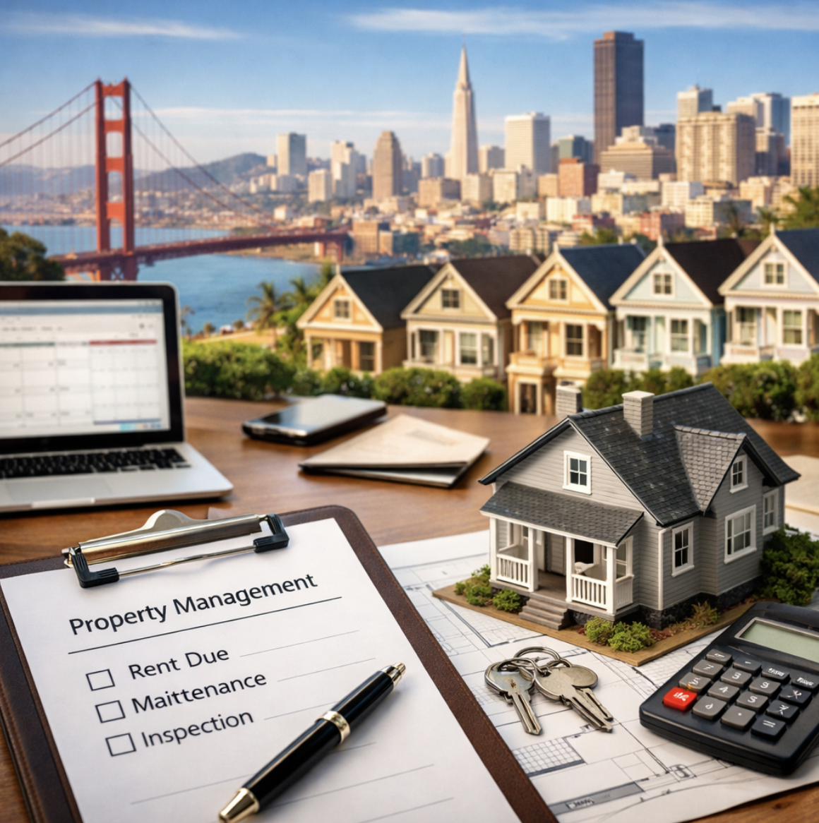 Managing rentals in California